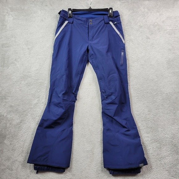 ROXY Snow Pants Womens Small Blue Gore-Tex Rushmore Snowboarding Skying Ski - Picture 1 of 15